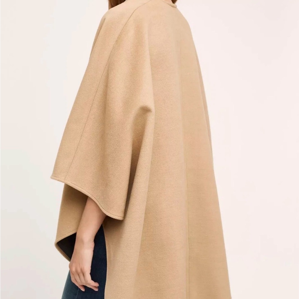 Anthropologie Cartonnier Vista Poncho Womens XS/Small Open Front Pockets warm - Picture 4 of 9